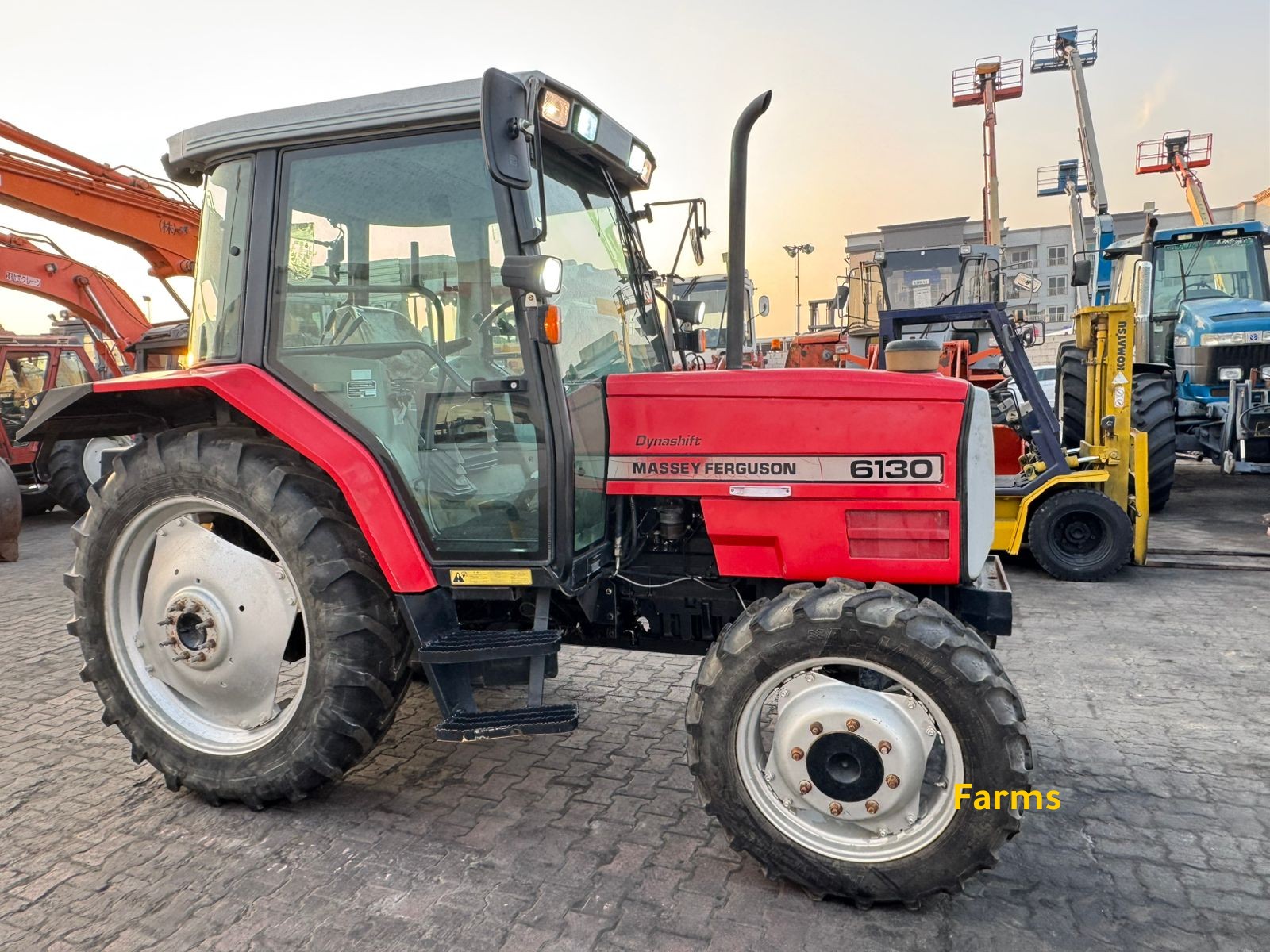 جرار ماسي فيرغسون 6130 من الجرارات القوية وال